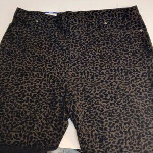 Terra & Sky Womans Pants - Black 2X